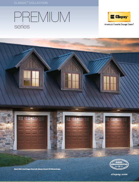 Premium Series Garage Doors Brochure