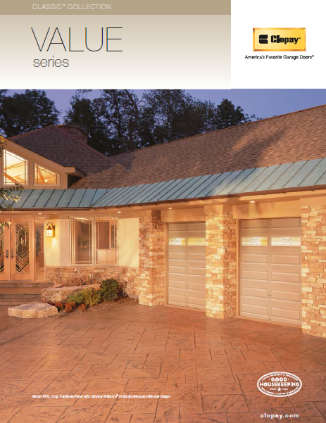 Value Series Garage Doors Brochure